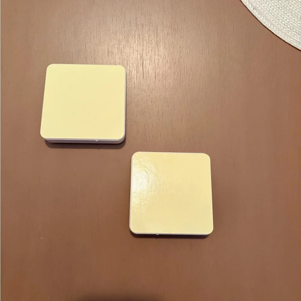 White Plastic Closet Pole Sockets